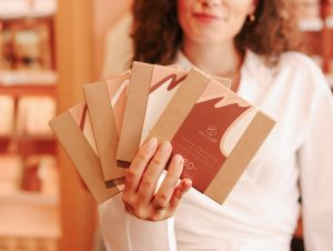 Čokoladne pločice raznih vrsta u Muzeju čokolade