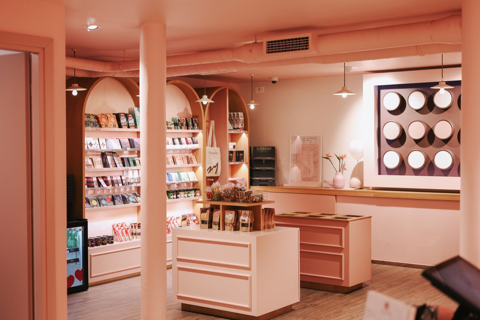 Chocolate boutique with Croatian artisan chocolate at Chocolate Museum Zagreb